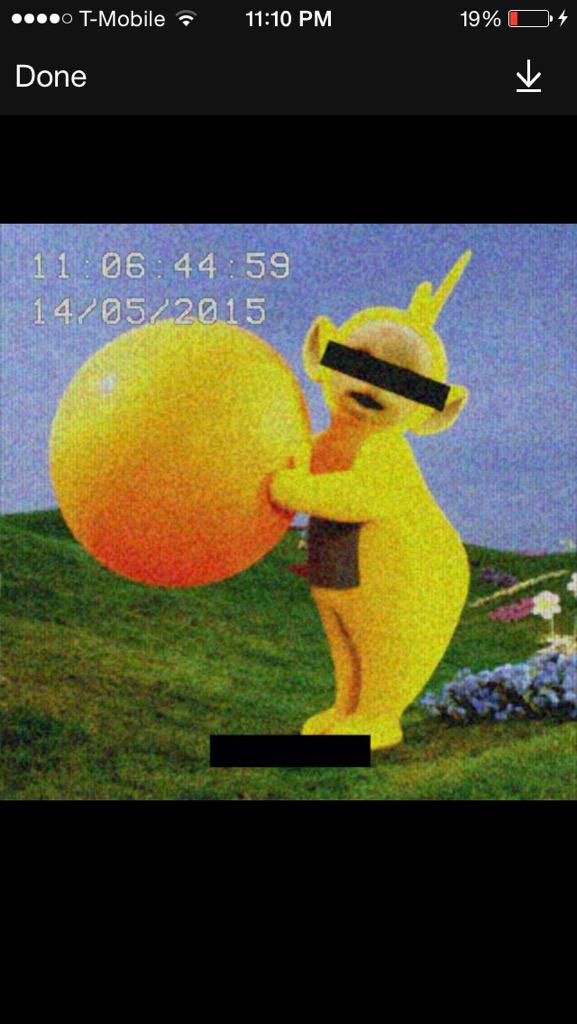 Wolf_Sk8_haley's tweet photo. #teletubbie Look out for teletubbie yall http://t.co/27yvIxrLXP