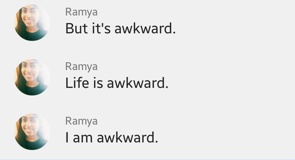 sharp_as_a_Shiv's tweet photo. #ShitRamyaSays #StoryOfMyLife http://t.co/OGaMKQxjYh