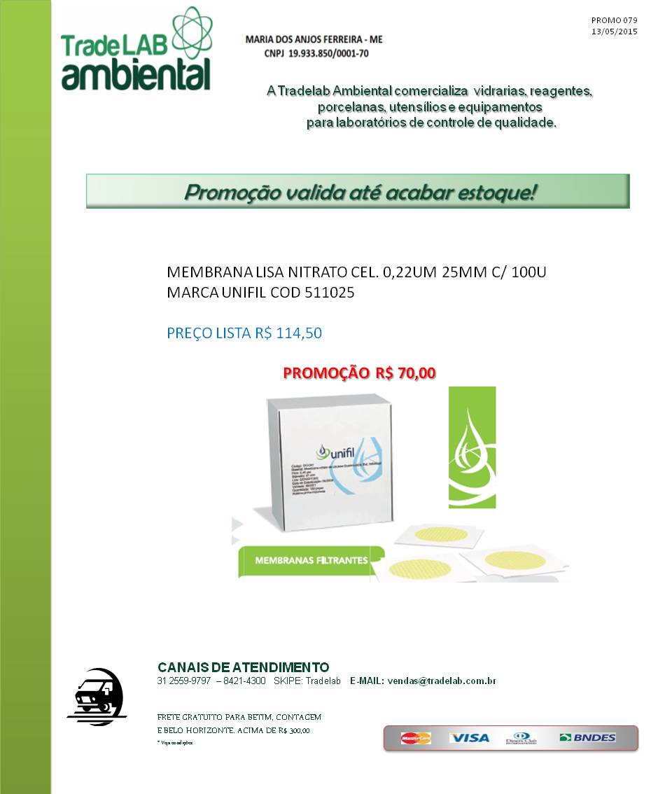 TradeLAB_amb's tweet image. promoção de membranas
