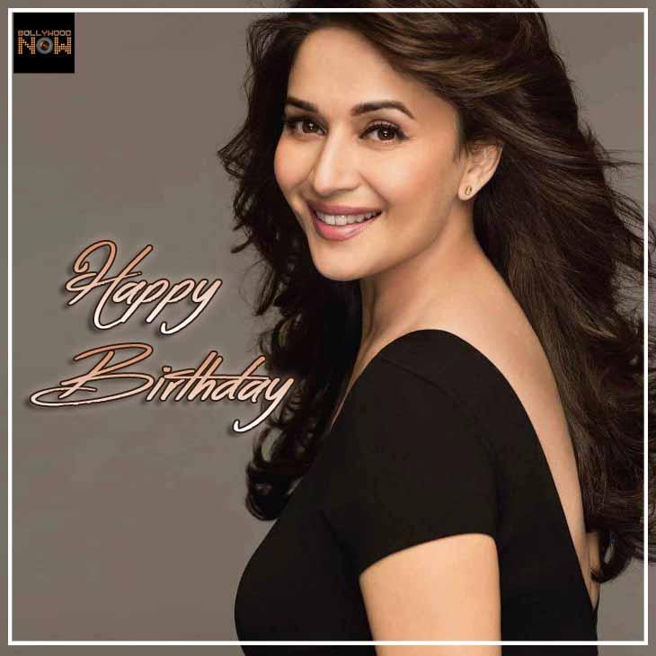 Happy Birthday to the dancing queen of Bollywood Madhuri Dixit! 