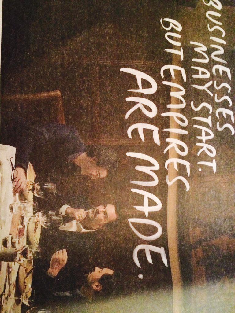 cowsmuff's tweet photo. Cowsmuff drummer moonlighting as a sopranos-esque model. Let the empire building begin http://t.co/zLmcEjusZ4
