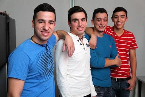 AshlyJoselin's tweet photo. @JustMaming♥¡Las mejores bromas! @PeterdelaG♥ @Alfrober♥ @JustNathanM♥ @elalexmora♥ http://t.co/WYETjqnv0G