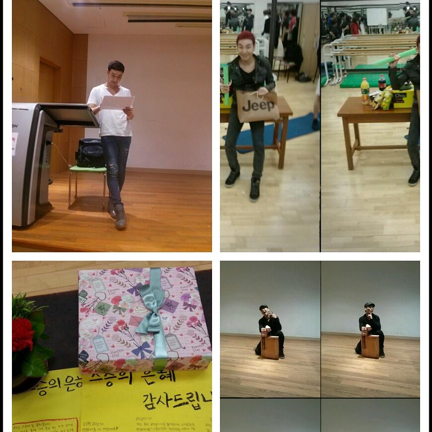jaewoos2545's tweet photo. 벌써 5년 또 스승의날.매년이렇게 선물과 노래불러주는 제자에게 해줄수 있는건 스파르타식 교육.더 죽여줄께 얘들아. 특강갔었던 군장대 계명대 친구들.그리고 스피치 제스쳐 강의받았던 의원님들의 연락들도 감사합니당! http://t.co/lm3cWfcwmb