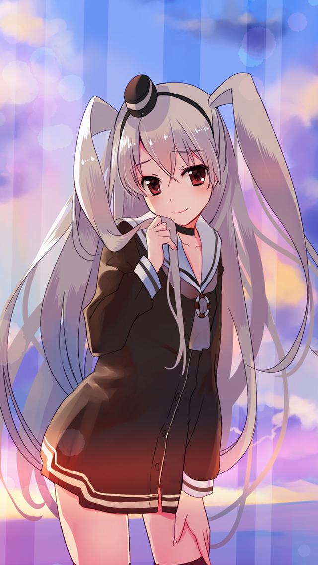 成瀬ちさと 月曜a09a V Twitter 天津風さんでスマホ壁紙作ってみたのでよかったら Url書き忘れた Http T Co Horlzq2t9p Http T Co X5f7vzqml2