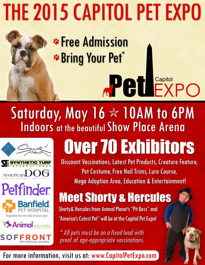 Join A2A at the #capitolpetexpo on Saturday 10-6 in Oxon Hill MD! capitolpetexpo.com #free #pets #loveliveson