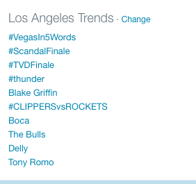 obijuanca's tweet photo. #ScandalFinale is trending ABOVE #Thunder in LA. That's like #Lunch trending above #AlienFirstContact http://t.co/SHTBN2DbVs
