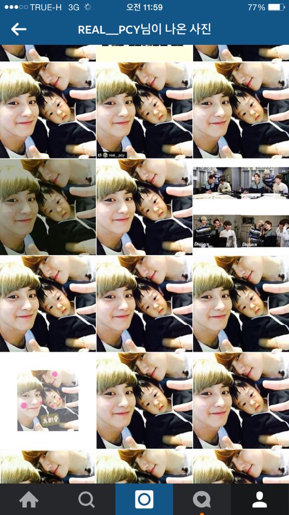 CHANBAEK_FAMILY's tweet photo. ถ้าใครว่างๆลองไปส่องไอจีคุณปาร์คดูนะคะ ในรูปภาพที่แท็กให้คุณปาร์ค.. ชานแบคสุดอะไรสุด😭😭😭😭😭🔫 http://t.co/VK14yGPcSO
