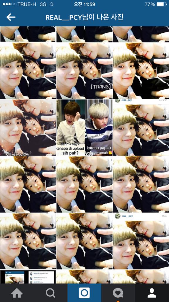 CHANBAEK_FAMILY's tweet photo. ถ้าใครว่างๆลองไปส่องไอจีคุณปาร์คดูนะคะ ในรูปภาพที่แท็กให้คุณปาร์ค.. ชานแบคสุดอะไรสุด😭😭😭😭😭🔫 http://t.co/VK14yGPcSO