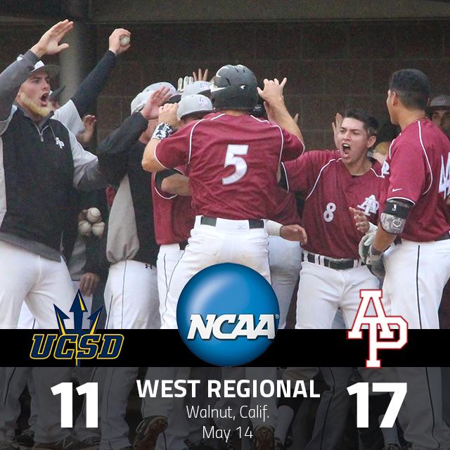ThePacWest's tweet photo. FINAL: @APUCougars slug way to win in NCAA debut. Will face CBU on Friday. http://t.co/g9GHUbMLHS