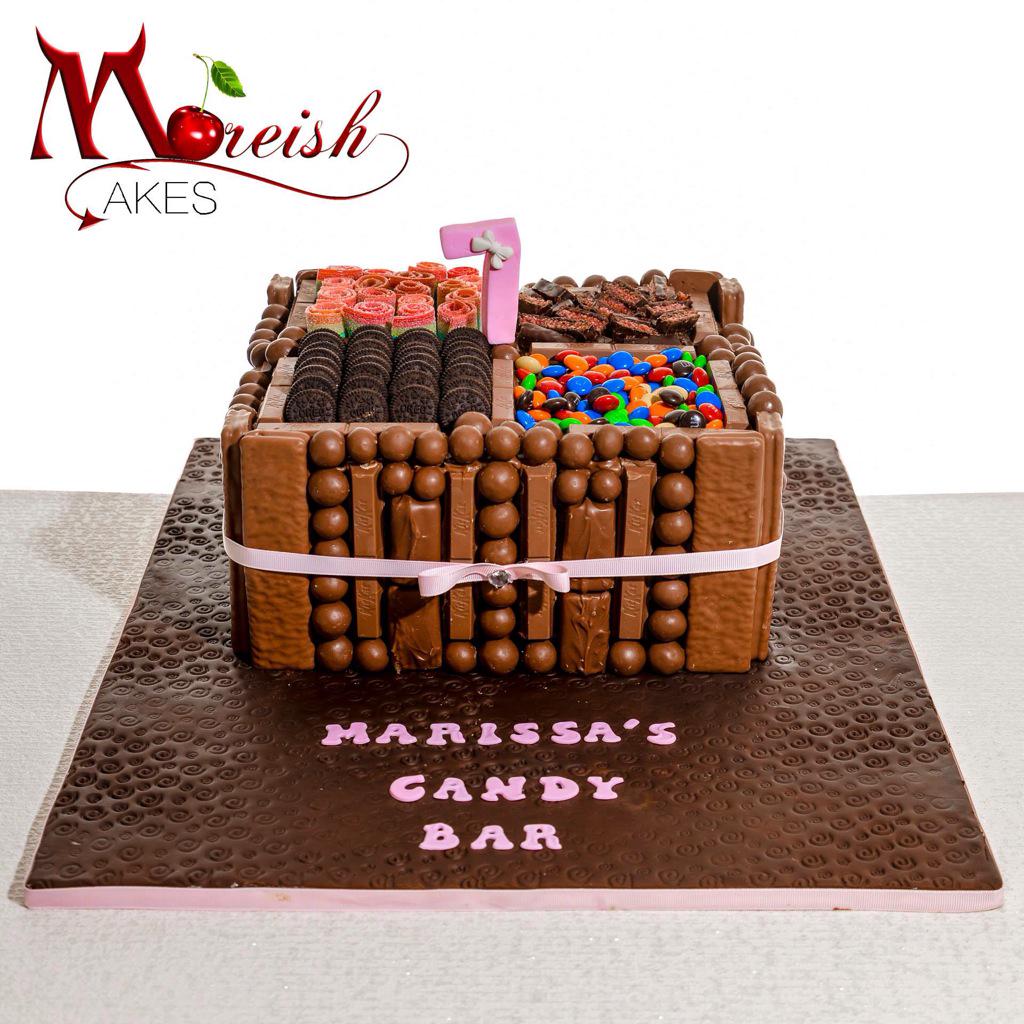 Moreish's tweet photo. The Candy Bar cake is proving to be very popular this year! http://t.co/xUnyfKOSUE
