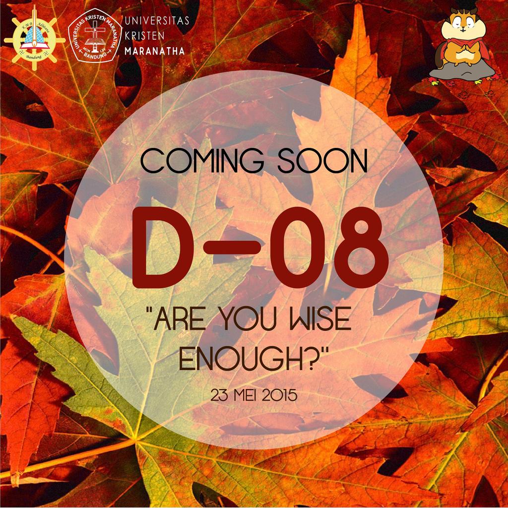 KMB_Adhitana's tweet photo. 8 days more to dhammatalk 2015 "ARE YOU WISE ENOUGH?"
Mark your date 23rd May 2015! Come and Join Us!! http://t.co/A3iVDlKaO9