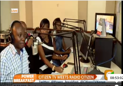 Citizen TV meets Radio Citizen: Watch live now. You can also stream here  ---&gt; PowerBreakfast | Citizen TV Kenya | Scoopnest