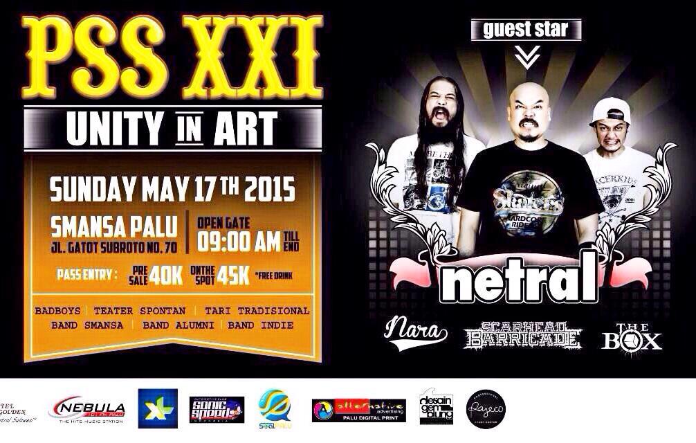 THEBOXBAND_'s tweet photo. Are U Ready to ROCK??? Come Join Us at SMANSA PALU | Sunday, May 17th 2015 #PSSXXI #UnityInArt http://t.co/RvpnEbp59x
