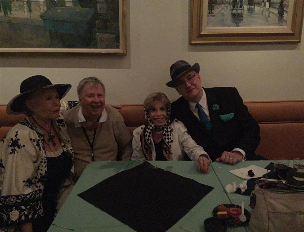 SmallScribe's tweet image. Supper at Camelot Theatre following sensational Film Noir Festival opening