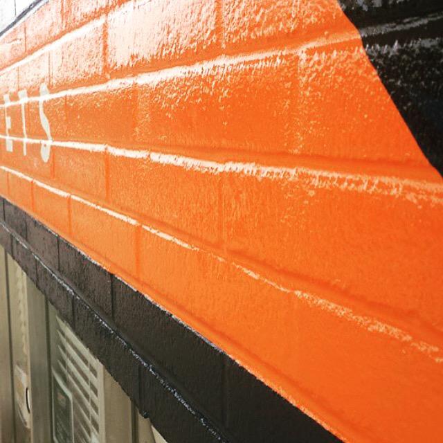 Tiny_Mammoth's tweet image. #concretegraphics #texturedsurface #vinylgraphics look like paint! #imagineitprintit