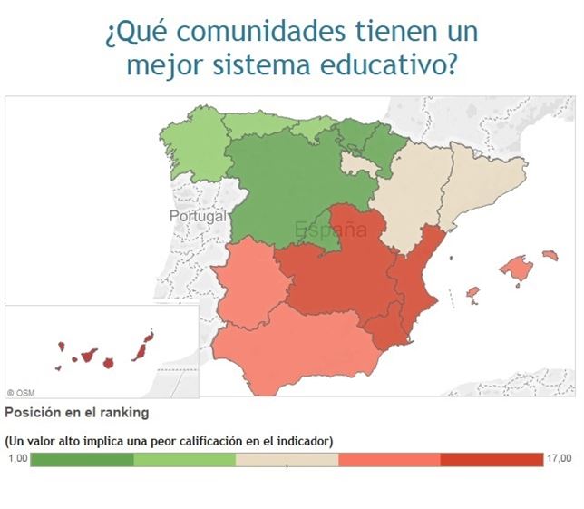 ¿Qué comunidades tienen mejor sistema educativo? europapress.es/sociedad/notic… Compruébalo en nuestro comparador #educación