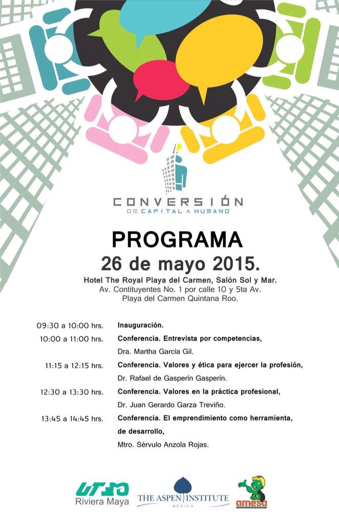bmasbconsultor's tweet photo. Playa del Carmen, 26 de mayo, ¡no faltes! http://t.co/FG8prKoJbi