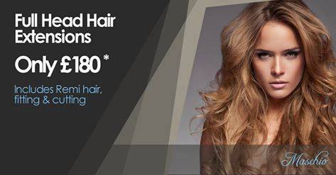 maschiosalons's tweet photo. Full head of extensions only £180!!
CALL NOW ON 0113 242 0725 :) http://t.co/CJRiH5NPjU