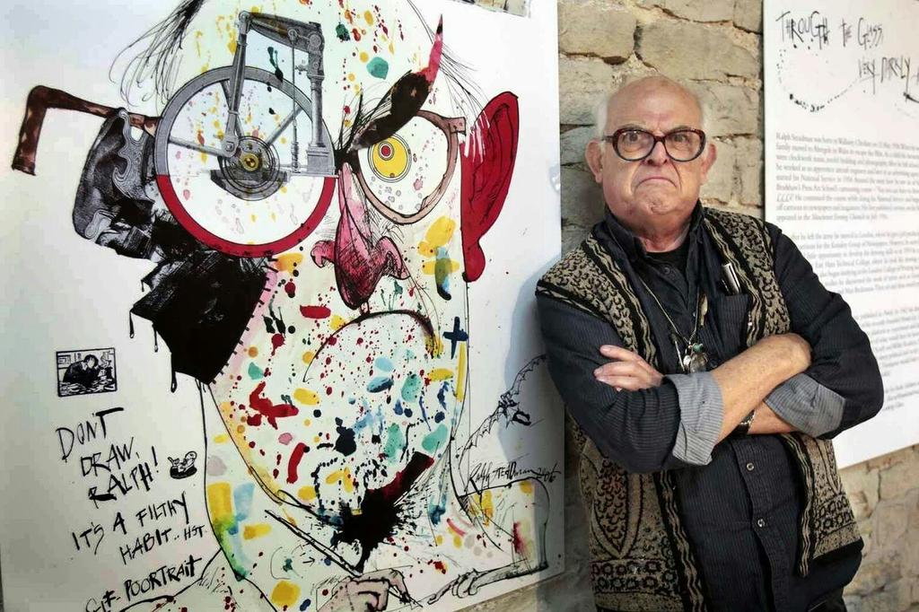 Happy Birthday to one of my hero\s Ralph Steadman. 