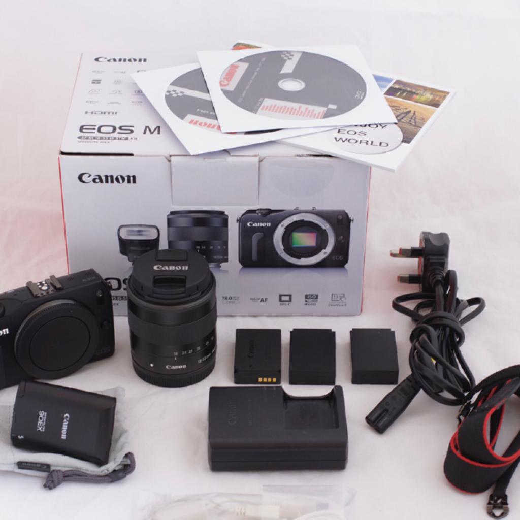 Browsa_com's tweet photo. Want a new camera? Max1968 is selling this boxed #Canon Eos-M #Camera for £250 in #Fowey #Cornwall #Browsa #sell4free http://t.co/1M1W2RU9DU