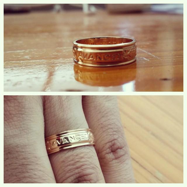 avnishn's tweet photo. The hard earned chalmers graduation ring has finally arrived. #chalmersftw #nextstopchalmers #chalmerist #goteborgc… http://t.co/xiOz51wKvN