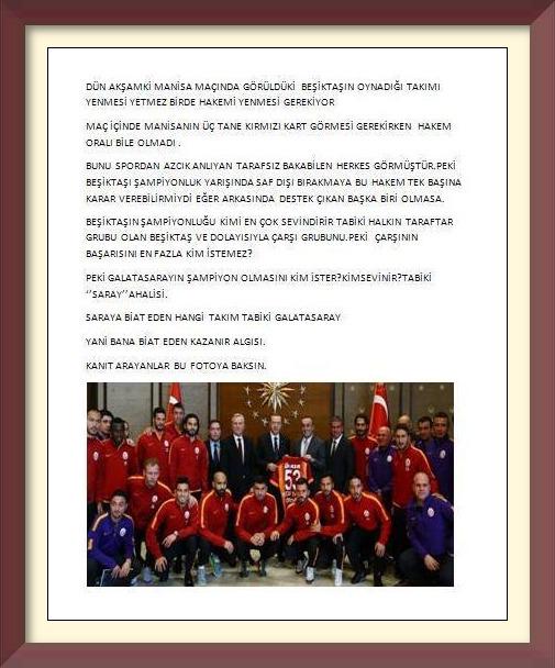 TÜM BEŞİKTAŞLILAR OLAYA BİDE BU AÇIDAN BAKIN.