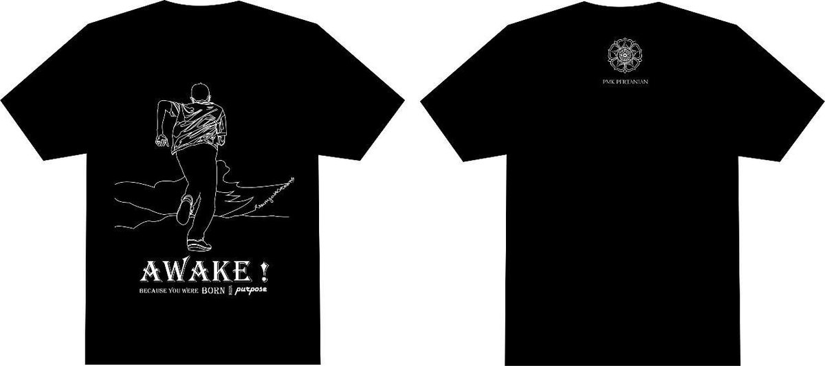 syaloom kami panitia reatret 2015 ingin menawarkan kpda semua keluarga PMK Pertanian kaos reatret dgan harga 60K..