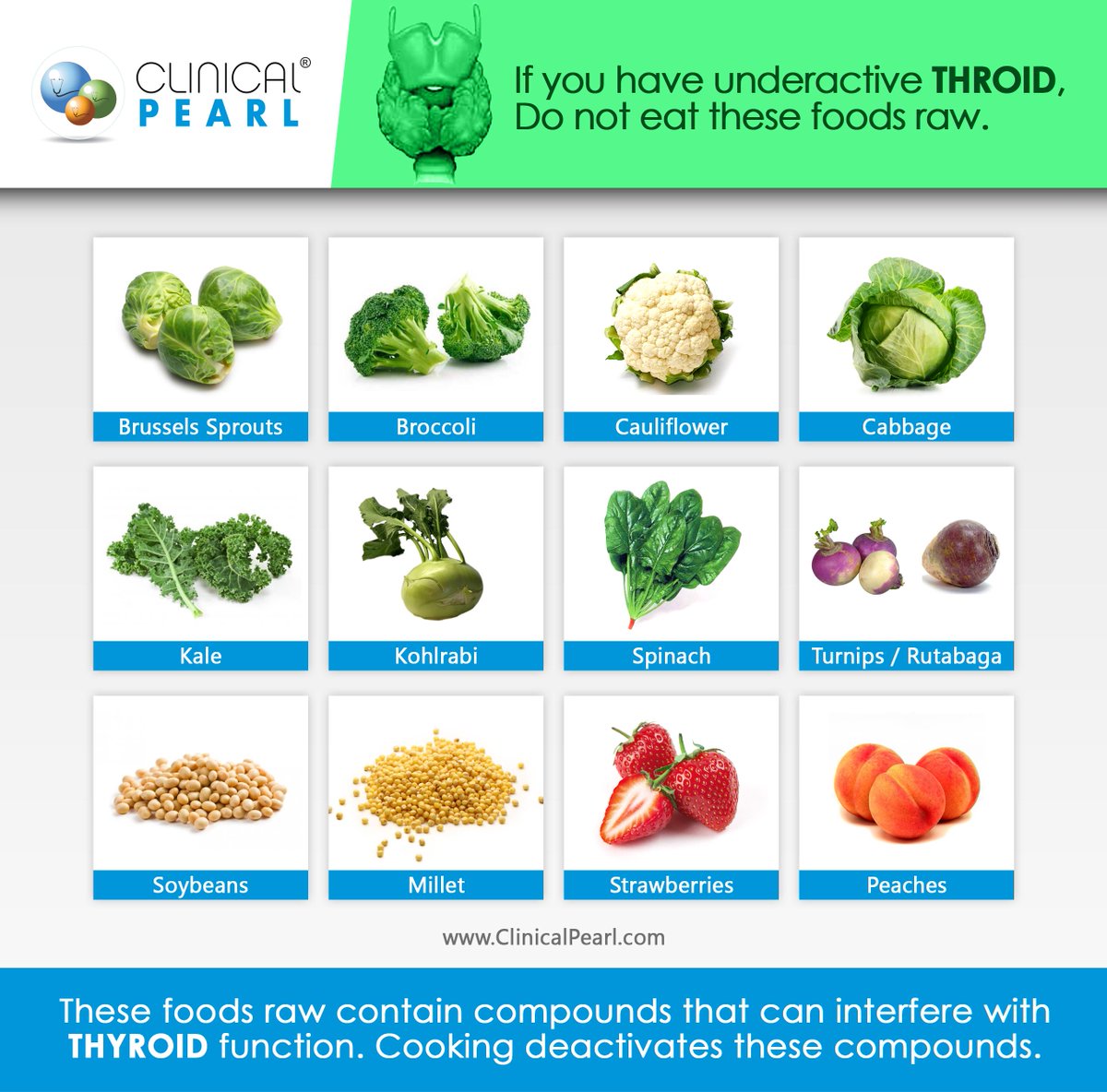 clinicalpearl1's tweet photo. #Avoid these #foods if you have #throid
http://t.co/uMN8y6GgMt http://t.co/MfocuU2ng1