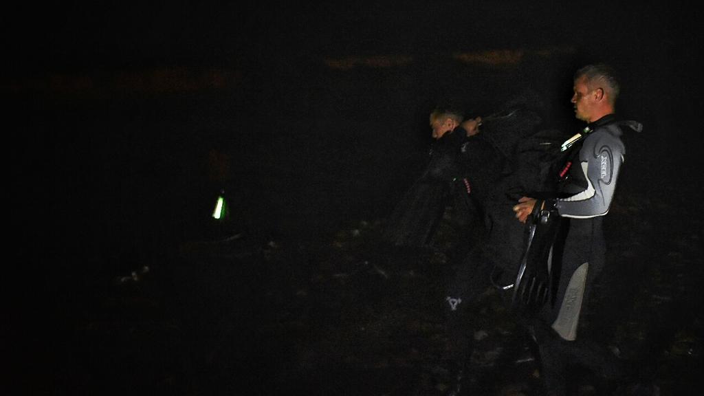 HAPPENING NOW: Contestants emerge as they begin the 7th annual Recon Challenge on San Onofre Beach, CA