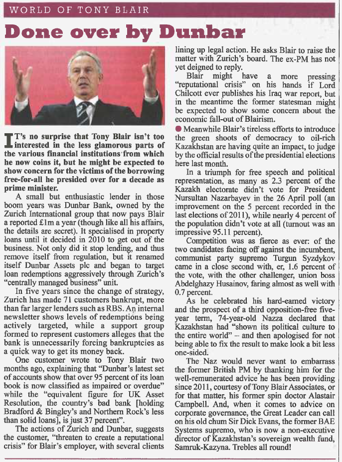 <a href="/scpbarr/">Simon Barr</a> <a href="/DunbarActionGro/">Dunbar Action Group</a> - even the former PM has his nose in the Dunbar trough...#greed #DunbarBank #Blair