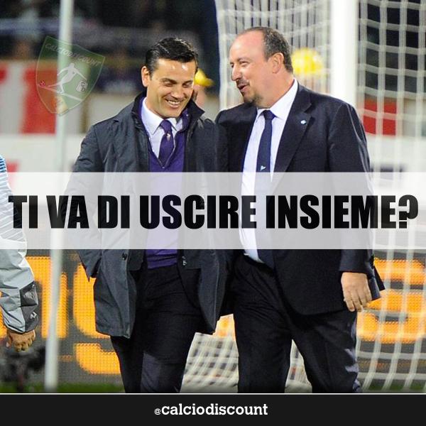 PaddyPowerItaly's tweet image. Vabbè, non è tutto da buttare! E' scoppiato l'amore tra #Benitez e #Montella :-(
#DniproNapoli #FiorentinaSiviglia