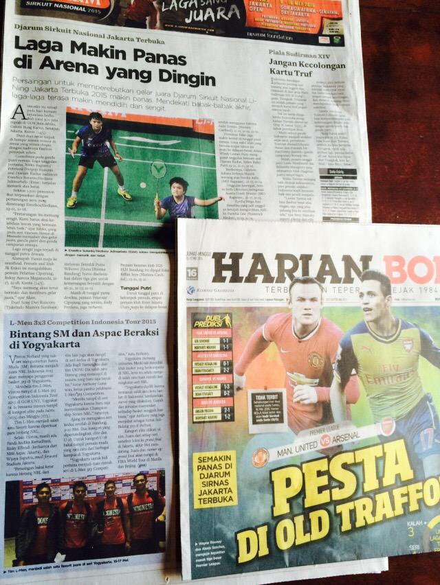LMen's tweet photo. Review Pre event L-Men 3x3 Competition Indonesia 2015 seri Yogya jg di @HarianBOLA_ hari ini #LMen3x3 @3x3Indonesia http://t.co/HSiSsMWCWe