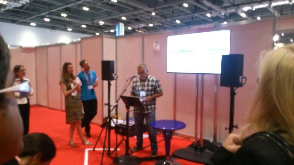 pcoca27's tweet photo. #EWMA2015 #London http://t.co/sjNsAkul6t