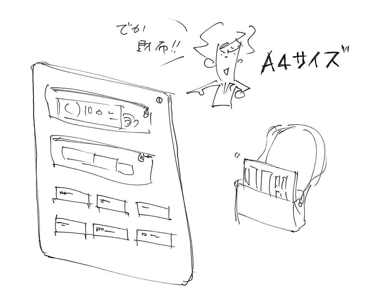 MaywaDenki's tweet photo. 高い財布を買っても、すぐに落とすので、次は、自分で作ろう！Ａ４サイズのでかいやつ。これなら落とさんだろう。 http://t.co/B4xBGL1Q63