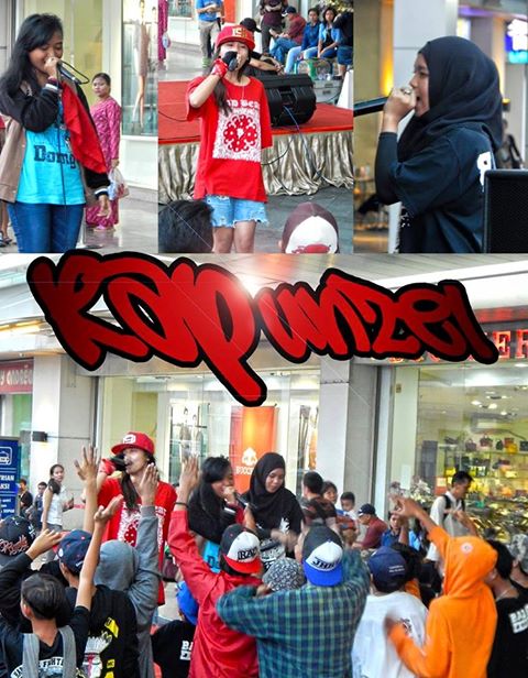 RAPunzel @ManggaDuaSquare 10mei2015 + louncing lagu terbaru RAPunzel "PDKT":)