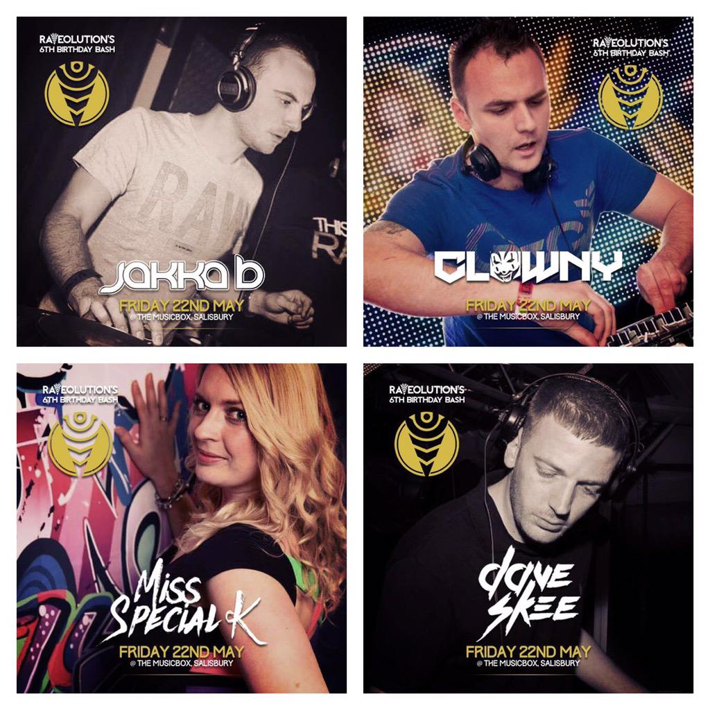 Next Friday!! We can't wait for these djs
Tickets bit.ly/1PK2Obr
@DJJakkaB <a href="/MissSpecialK/">Miss Special K</a> @DjClowny <a href="/SkeeDave/">Dave Skee</a>