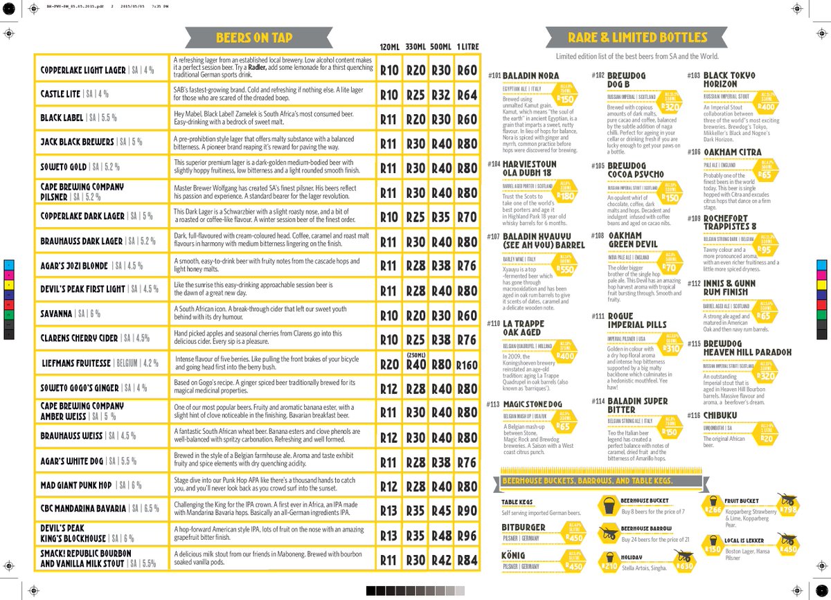 Say hi our new Beers on Tap and Rare &amp; Limited Bottles menu. 
Some old friends, some new friends. #99Bottles