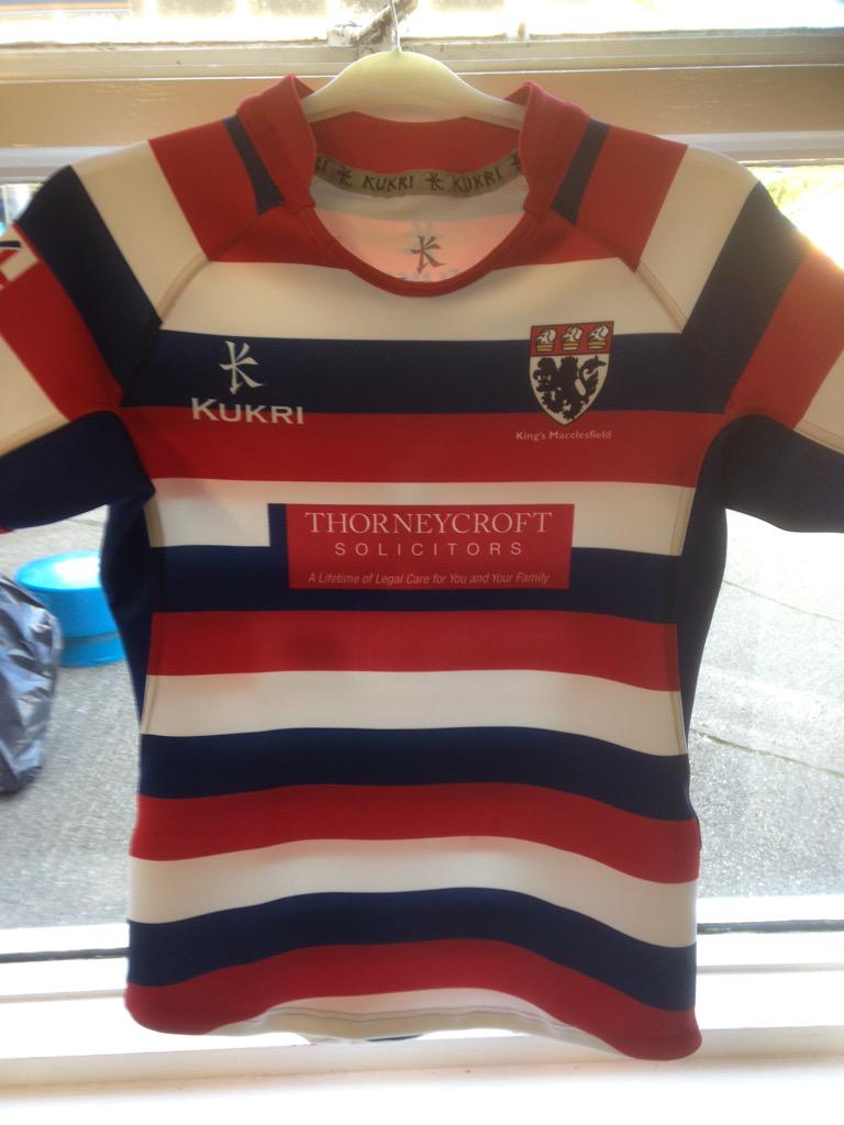 KingsMacRugby's tweet photo. Thank you to Thorneycroft solicitors as our 1st XV shirt sponsor for the 2015-16 season! http://t.co/eORMLk4IWl