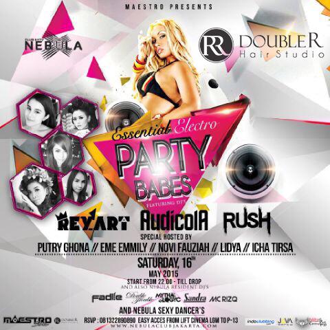 MAESTRO_JKT's tweet photo. Tomorrow night16 May 2015 "Party Babes" @NEBULAJakarta with DJ Audi Cola @deejayarter DJ Rush &amp; gorgeous party babes http://t.co/oeeDTLf6bC