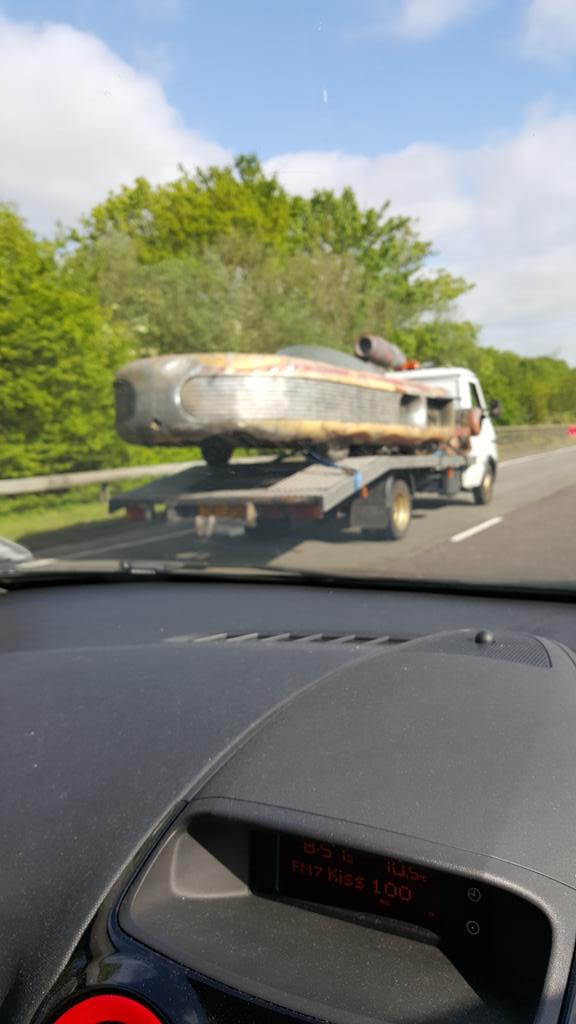 DamianWay's tweet image. I think luke skywalker broke down on the a10 this morning