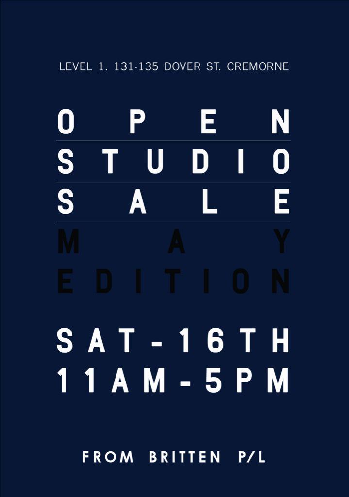 FromBritten's tweet photo. OPEN STUDIO SALE starts tomorrow | Saturday 11am-5pm http://t.co/iLIz8YJaWW