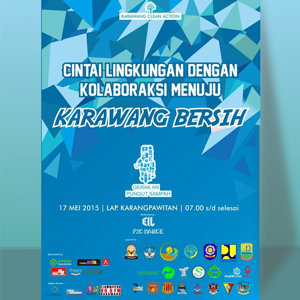 Yuk ah !! Masyarakat Kabupaten Karawang mari ikut dalam Kolaboraksi #GerakanPungutSampah <a href="/KRWcleanaction/">Karawang Bersih</a>