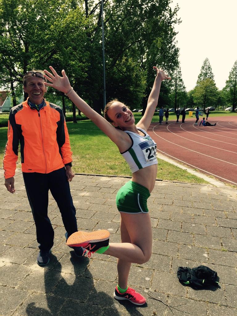 jaimyvdloo's tweet photo. Blij met mijn 2e plek op de steeple bij the battle of the b's en blij met nieuwe pr . @AVDeSpartaan @Santostandem http://t.co/5LsD8pafhj