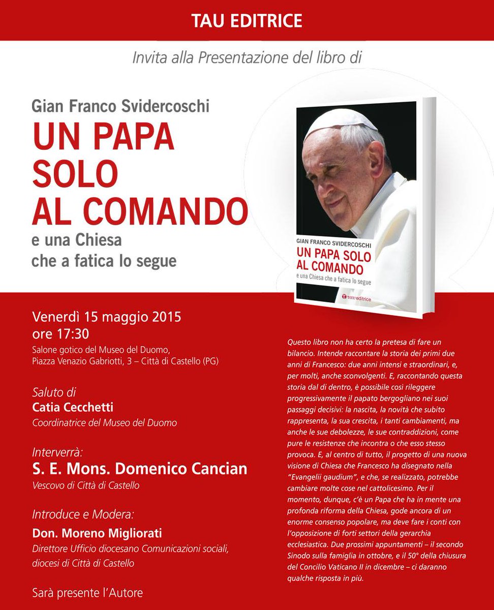 #Svidercoschi oggi pomeriggio a Città di Castello, con il Vescovo @DomenicoCancian e <a href="/donmo/">Moreno Migliorati</a>