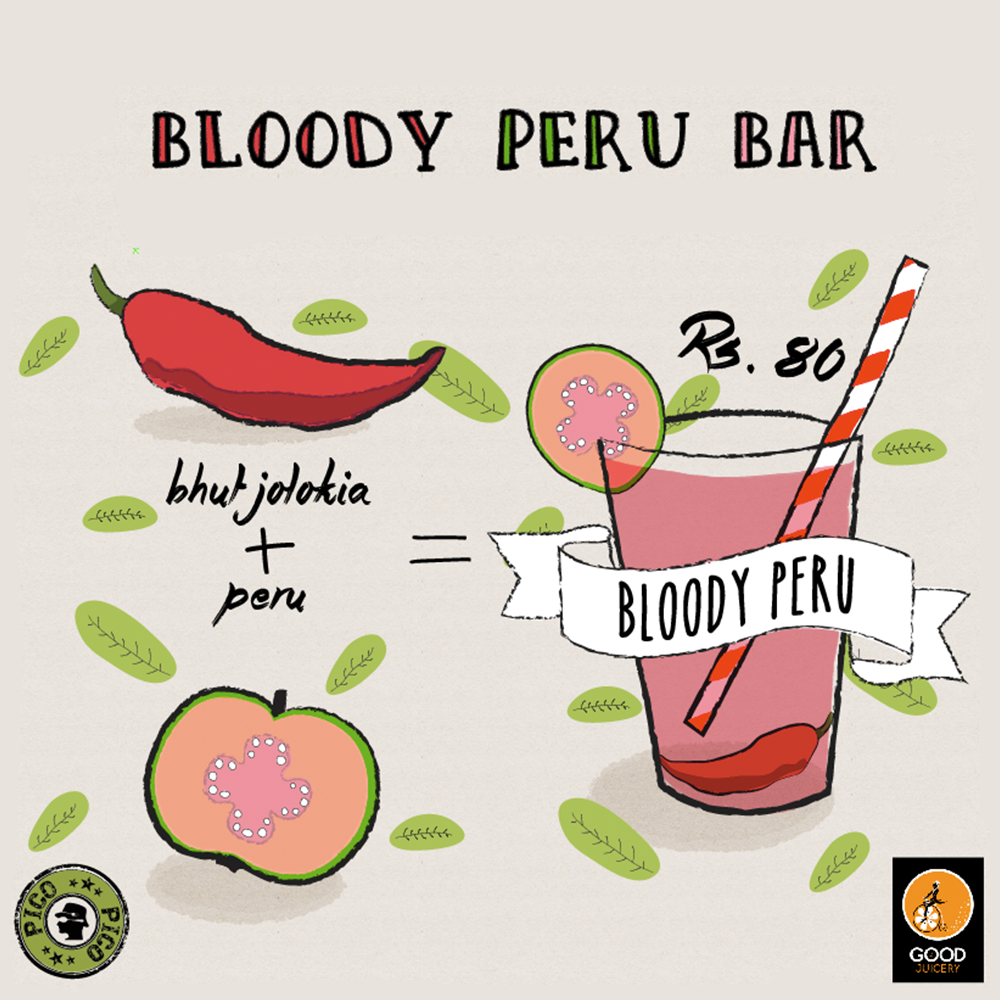 PicoIndia's tweet image. Try our Bloody Peru to beat the summer heat. Grab one this Saturday at #BombayLocal 
#Juice @GoodJuicery @SmallFryCo