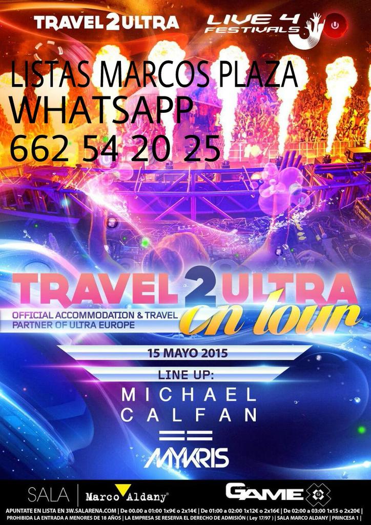 marcosplazam's tweet photo. Viernes 15 de mayo presentación del UMF europeo en @GAME_DISCO
Listas + info: 662 54 20 25
#listasgame #listaszoo http://t.co/RviFrV7htb
