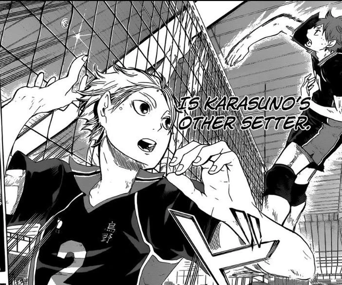 Sugawara Koushi ; a good setter can make a weak team decent, and a good team, exceptional 