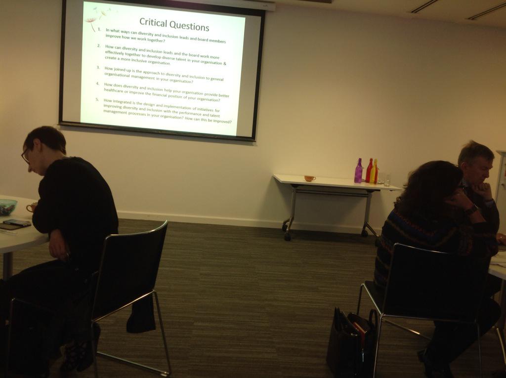 mojo11273's tweet photo. #eqw2015 5 key questions for all organisations to consider when addressing diversity and inclusion http://t.co/3BkrNHizpm