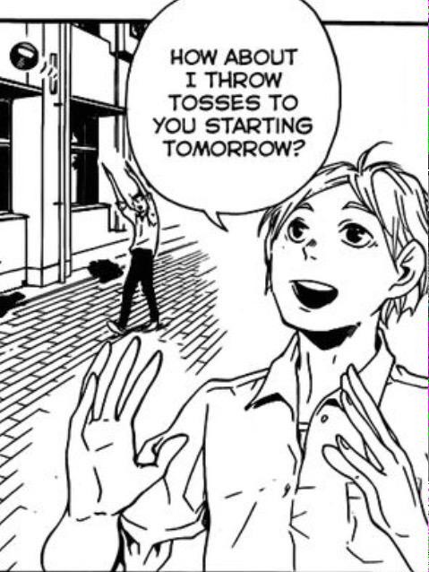 SUGAWARA IS SO BEAUTIFUL EVEN AT THE BEGINNING OF THE MANGA HES SO BEAUTIFUL