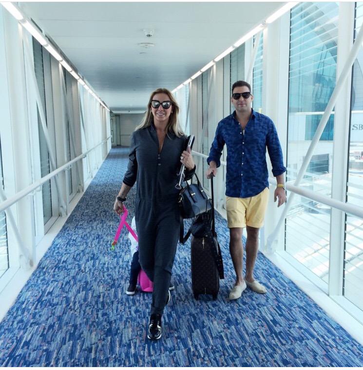 JoelleMardinian's tweet photo. Going to @InialaBH for short trip @aziamendi http://t.co/7eLrkO80dr